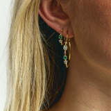 Small Storybook Hoop Earrings