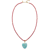 Heart On Fire Necklace
