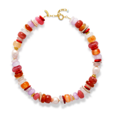Living Root Necklace Pink