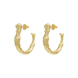 Big Mermaid Hoop Earrings