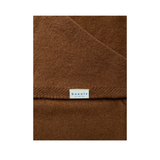 Wool Scarf Brown Camel