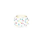 confetti glass tea light holder anna nina