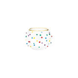 confetti glass tea light holder anna nina