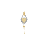 Bravery Heart Charm