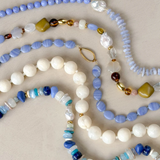 Living Root Necklace Blue