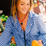 Bobby Burgundy Necklace