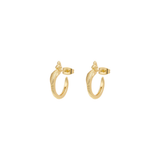Isola Bird Hoop Earrings