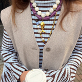 Nova Necklace White