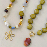 Smashed Olive Necklace