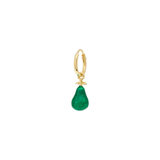 Single Lush Pear Ring Earring