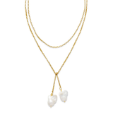 Twin Pearl Necklace
