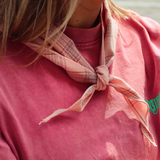 Plaid Scarf Pink