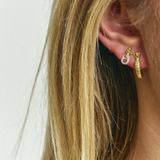 Small Mermaid Hoop Earrings
