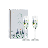 Springtime Toast Champagne Flute Set of 2