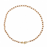 Witte Aventurijn Donut Ketting