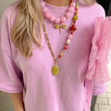 Nova Necklace Pink