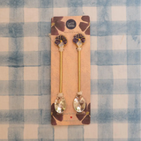 Valery Violet Theelepel Set