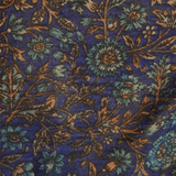 Gilet-donkerblauw-print