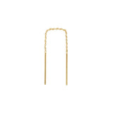 Single_Two_Bar_Chain_Earring_14K