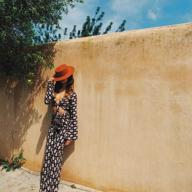 TheBalero-TerraCotta-Wool-Hat-Styles-Wool-Round-Hats-Orange-Statement-Hat-handmade-hat-styles-wool-hat-styles