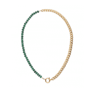 le veer green necklace